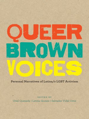 cover image of Queer Brown Voices